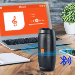 Caixinha de som Bluetooth Subwoofer sem fio portátil USB