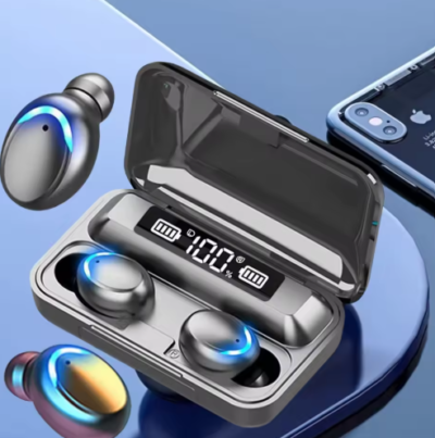Fone De Ouvido Sem Fio F9-5 Power bank