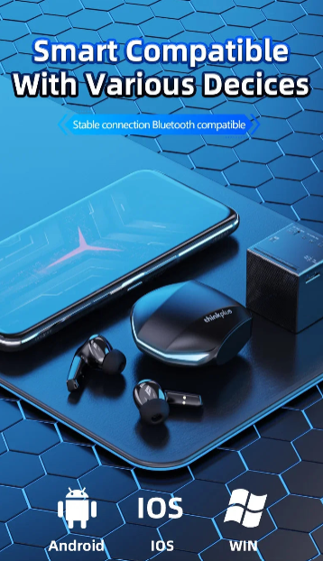 Fone de Ouvido sem fio Lenovo GM2 PRO - Imagem 3