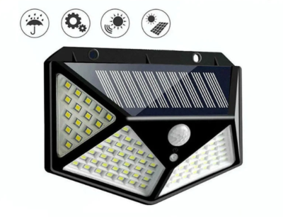 Luminária Solar Led energia solar