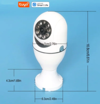 Camera Smart Tuya: Segurança HD - Imagem 2