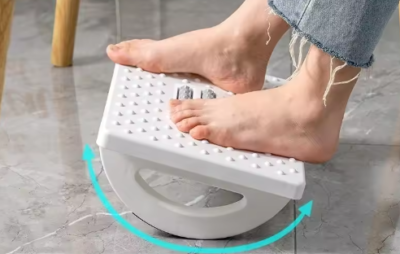 Suporte Ergônico para apoio de pés